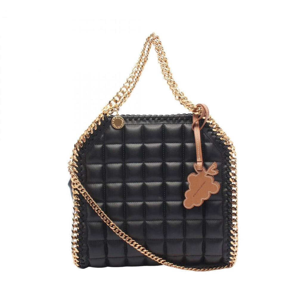 Stella McCartney Falabella Mini Quilted 2-Way Shoulder Bag/Handbag, Faux Leat...